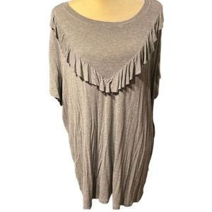 Torrid super soft knit tunic gray pre worn size 3X